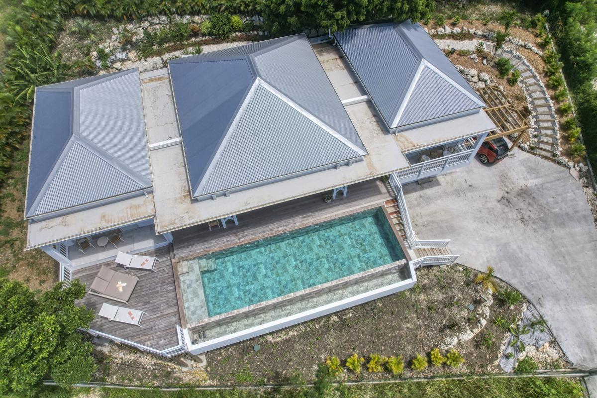 49.Location villa piscine Saint François Guadeloupe_Villa vue mer
